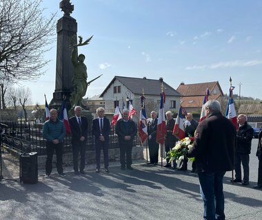 Peyre en Aubrac a commémoré le 19 Mars 1962 dans notre commune déléguée