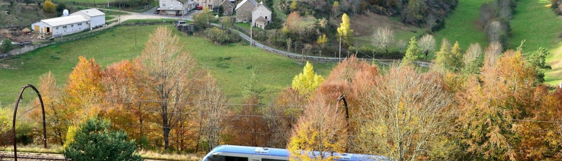 Ligne des Causses Train TGV Aumont Aubrac Lozère