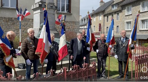Commémoration du 8 Mai 1945 à Peyre en Aubrac