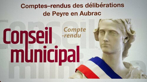 Compte rendu séance du Conseil Municipal