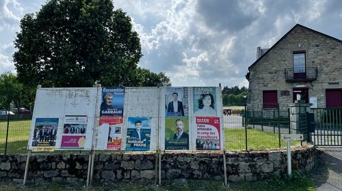 Pour la deuxième fois le bureau de vote sera installé à la salle des fêtes