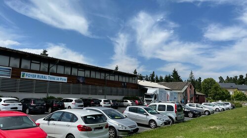 Beaucoup de monde pour se faire vacciner à Aumont-Aubrac