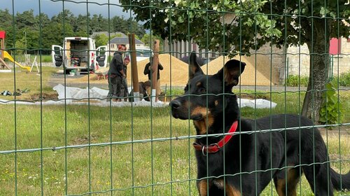 Un chantier sous haute surveillance !