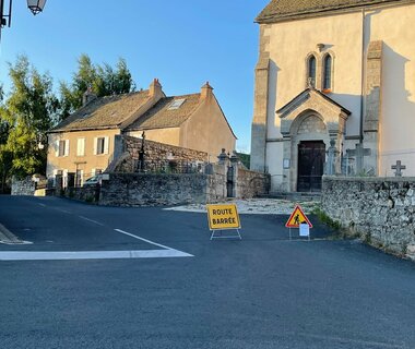 La Rue Saint Joseph fermée 