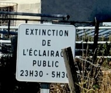 Extinction de l'éclairage publique le résultat de notre consultation 