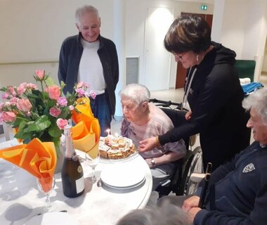 Pauline Maury a fêté ses 102 ans 