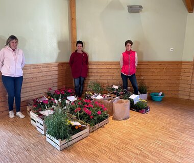 Marché aux fleurs de l'école publique 