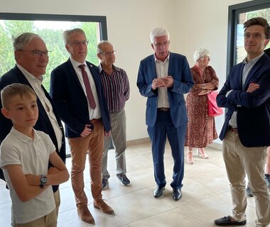 Première des inaugurations la Maison des Association et de la Chasse 