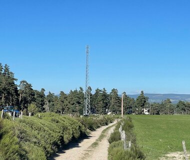 Un nouveau relais de téléphonie mobile à proximité de notre commune déléguée 