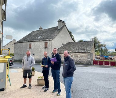 Première réunion de chantier pour l'aménagement de la Poste