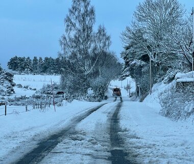 Une journée hivernale ordinaire