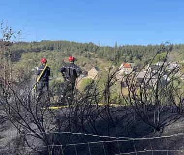 Les photos et la vidéo de l'incendie à proximité de Chapchinies